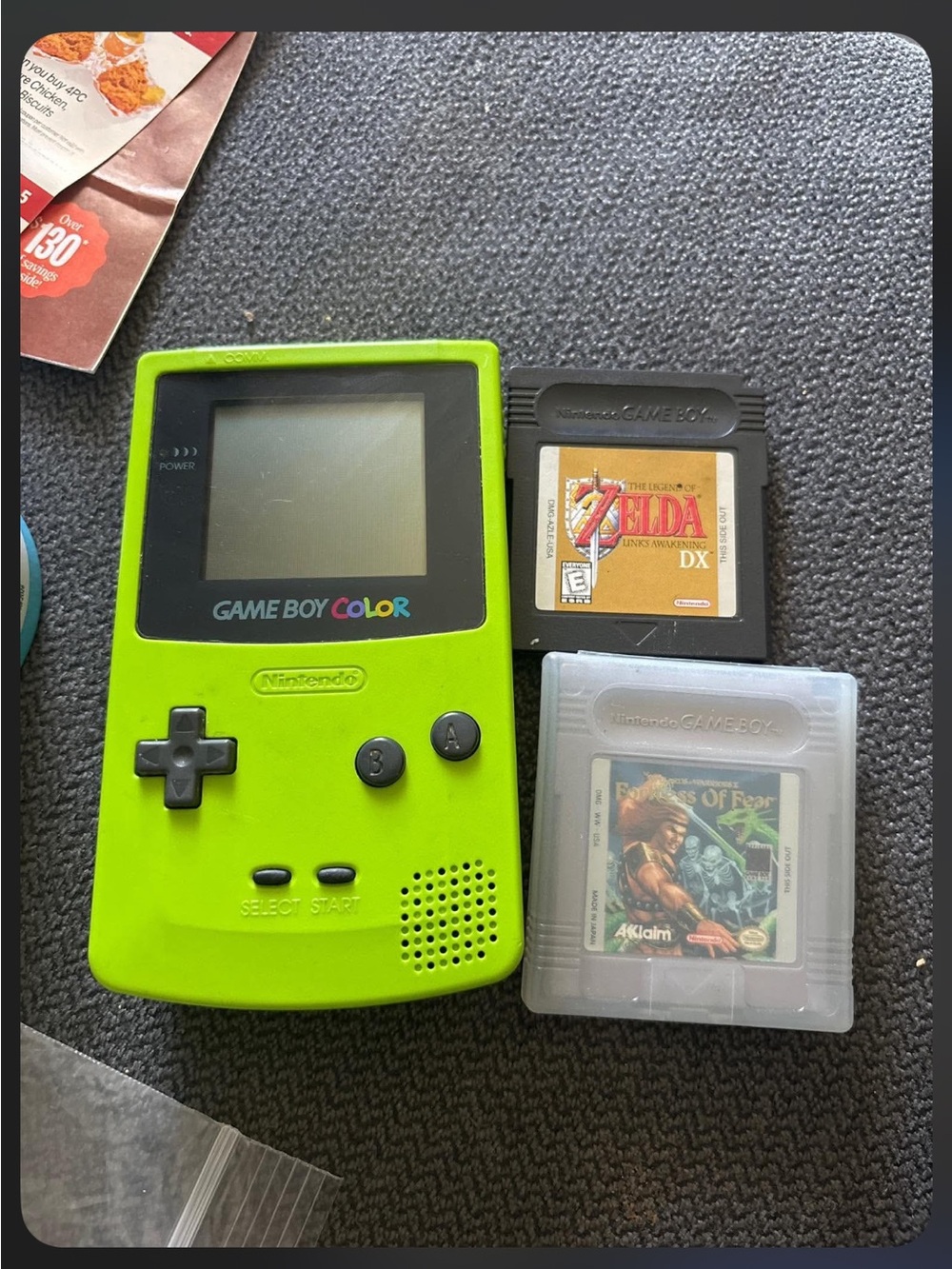 Game Boy Color Bundle (Console + Zelda Oracle of Ages)